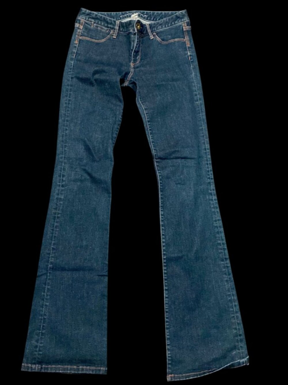 Vintage Banana Republic low rise stretch bootcut jeans Indigo size 25